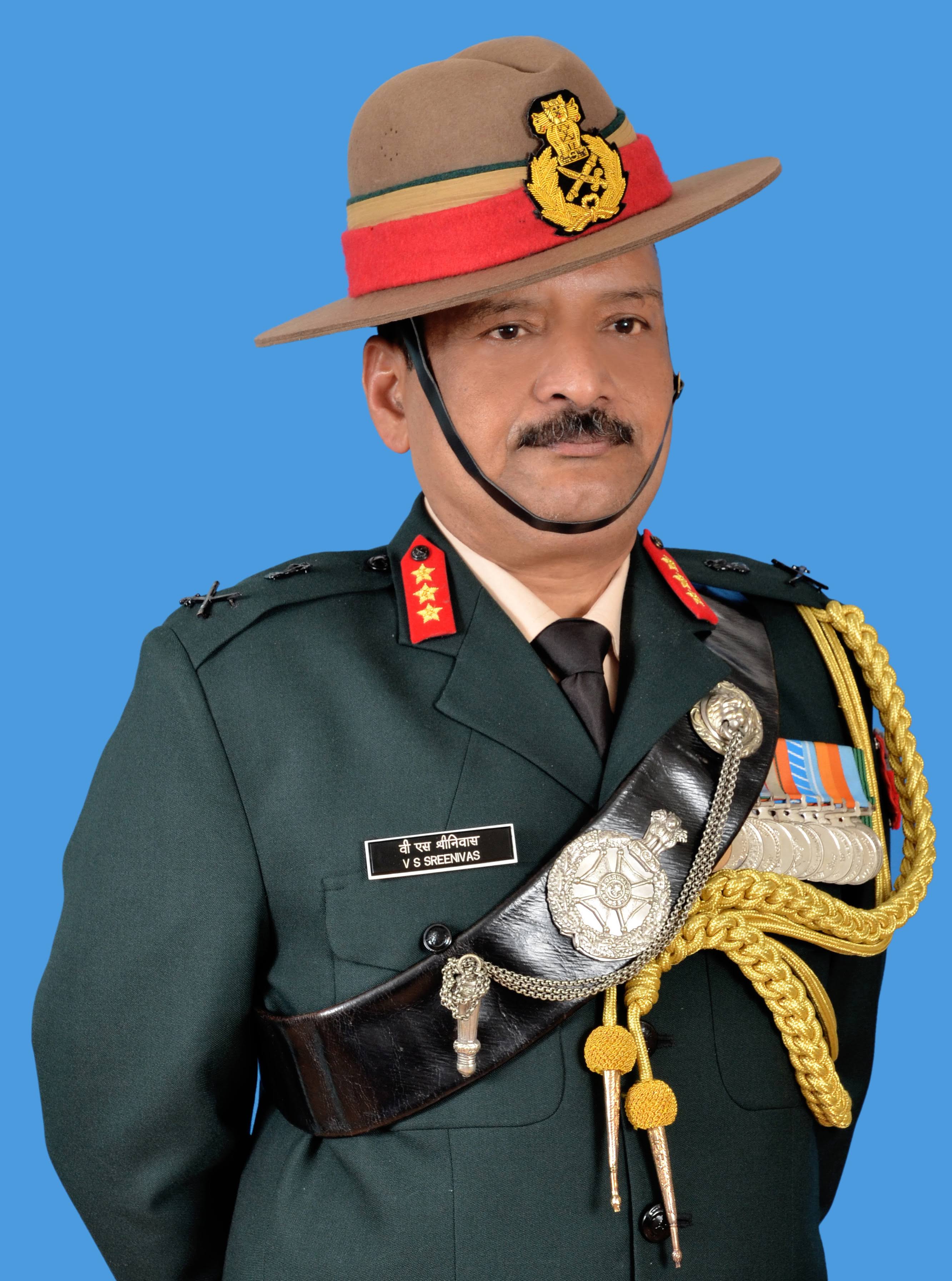 Lt Gen VS Sreenivas, PVSM, VSM**