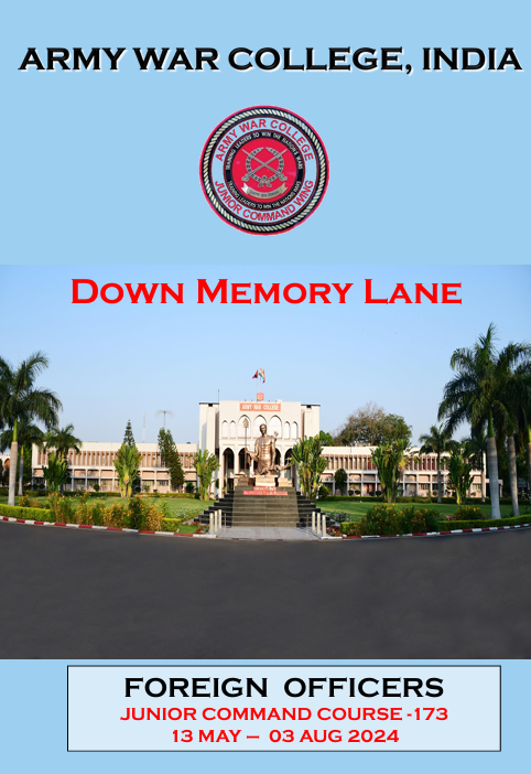 Down Memory Lane - Foreign Officers(Course JC-173)